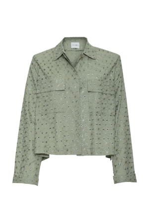 SANGALLO SHIRT JACKET / light green