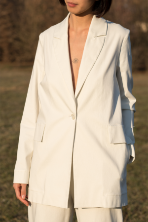 STRAIGHT JACKET / stone white