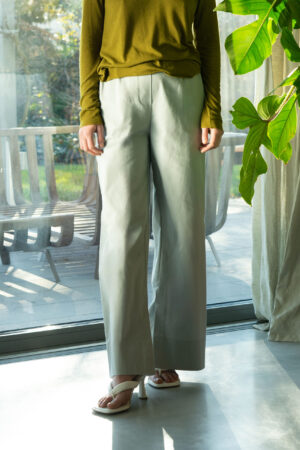 PANTALONI STRAIGHT / light grey
