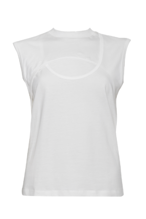 TOP / bianco latte