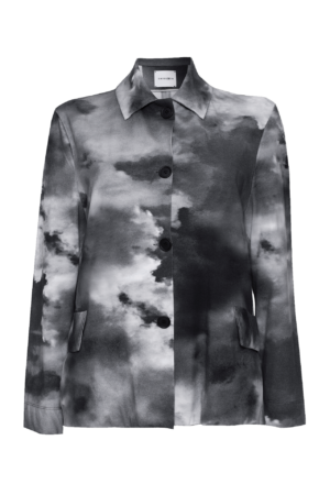 NUVOLA JACKET / bicolor allover print
