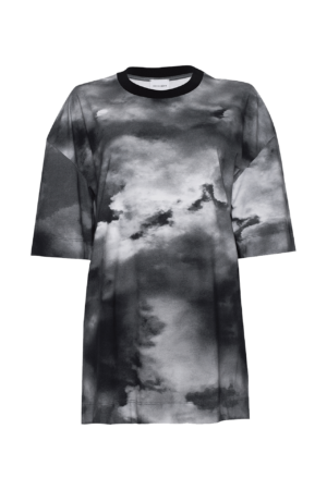 NUVOLA OVER T-SHIRT / bicolor allover print