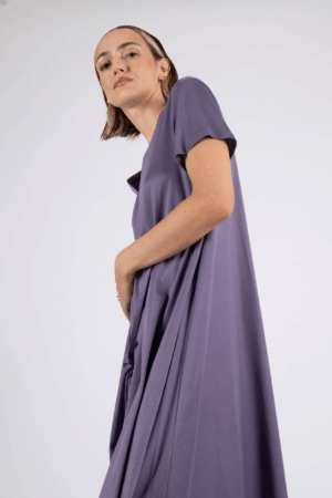 LONG DRESS / bright lavander