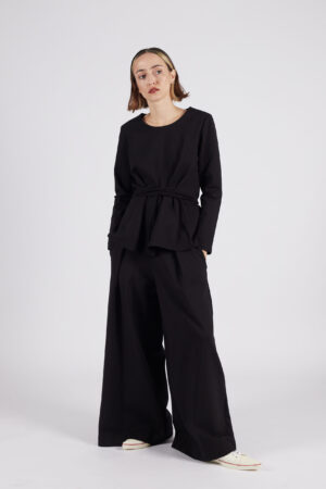 TOP IN & OUT COMBO / black