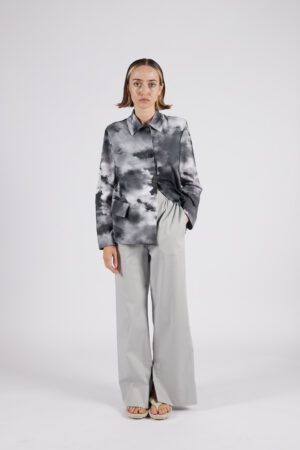 NUVOLA JACKET / bicolor allover print