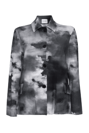 NUVOLA JACKET / bicolor allover print