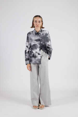 NUVOLA JACKET / bicolor allover print