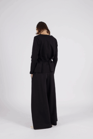 COMPLETO TOP & PANTS / black