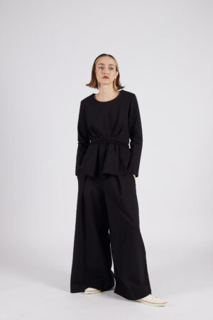 COMPLETO TOP & PANTS / black