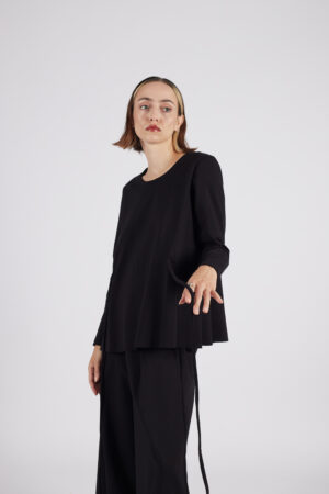 SEUL COMPLETE IN VISCOSE - Black